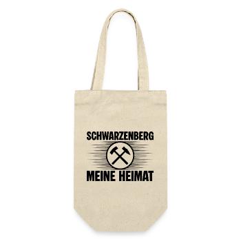 Schwarzenberg meine Heimat - Geschenkbeutel für Flaschen - Natur - Vorne