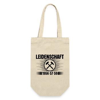Erzgebirge Leidenschaft - Geschenkbeutel für Flaschen - Natur - Vorne