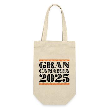 Gran Canaria 2025 - Gift Bag for Bottles - nature - Front