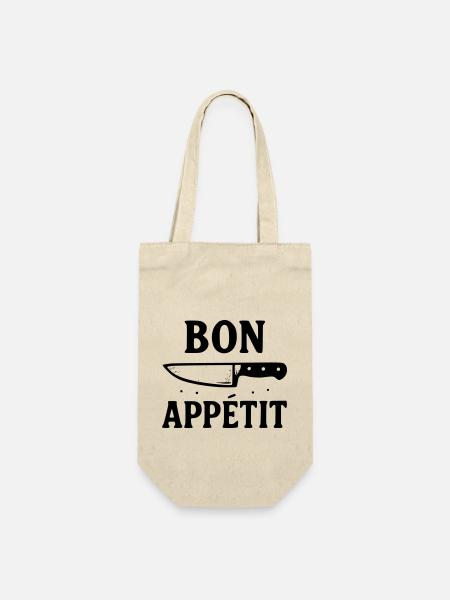 Enjoy your meal - Gift Bag for Bottles - nature
