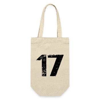 17 Number Leotard - Gift Bag for Bottles - nature - Front