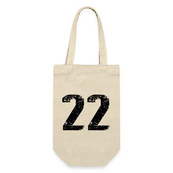 22 Number Leotard - Gift Bag for Bottles - nature - Front