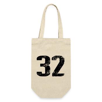 32 Number Leotard - Gift Bag for Bottles - nature - Front