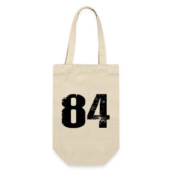 84 Number Jersey - Gift Bag for Bottles - nature - Front