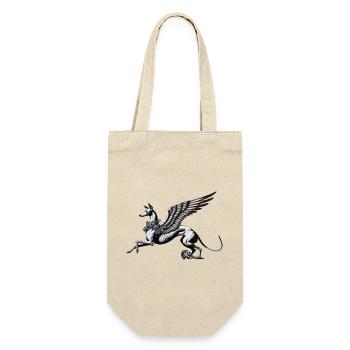 Ángel Guardián Nr4 - Gift Bag for Bottles - nature - Front