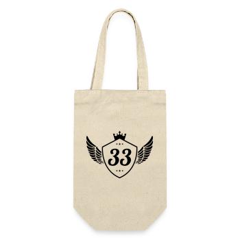 33 Coat of arms - Gift Bag for Bottles - nature - Front