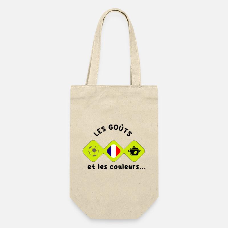 Les_gouts_et_les_couleurs... - Geschenkbeutel für Flaschen - Natur