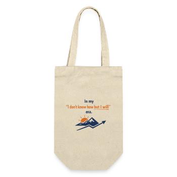 In My I Don't Know Why But I Will Era - Gift Bag for Bottles - nature - Front