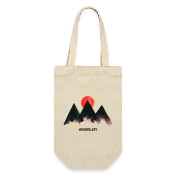 Urban Mountain - Nature Vibes by Free Art - Geschenkbeutel für Flaschen - Natur - Vorne