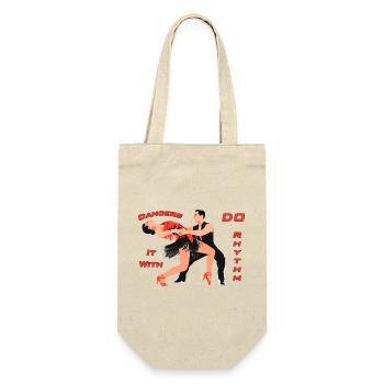 Dancers_Do_It_With_Rhythm - Gift Bag for Bottles - nature - Front