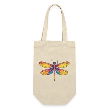 Rainbow Dragonfly Wings - Gift Bag for Bottles - nature - Front