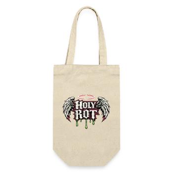 Holy Riot Angel Wings Streetwear Back Print - Gift Bag for Bottles - nature - Front