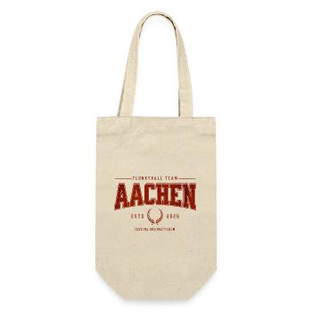 Flunkyball Profi Team Aachen Classic T-Shirt - Gift Bag for Bottles - nature - Front