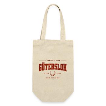 Flunkyball Profi Team Gütersloh Classic Shirt - Gift Bag for Bottles - nature - Front