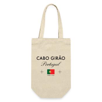 Cabo Girao Portugal Koordinaten Reise Souvenir - Geschenkbeutel für Flaschen - Natur - Vorne