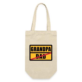Dad - Grandpa - Gift Bag for Bottles - nature - Front