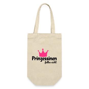 lustig - Geschenkbeutel für Flaschen - Natur - Vorne