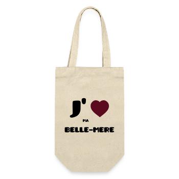 J'aime ma belle-mère (V) - Sac à bouteille - nature - Devant