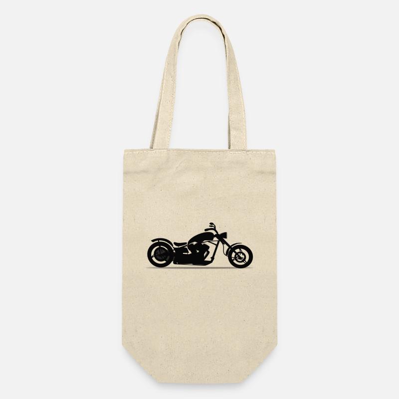 Motorcycle chopper - Gift Bag for Bottles - nature
