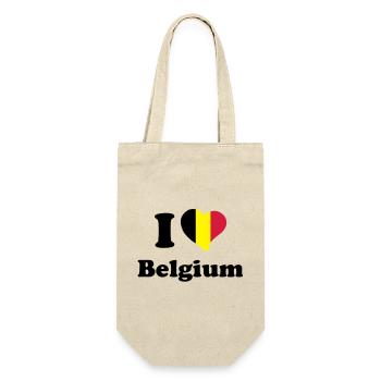 I love Belgium - J'aime la Belgique - Sac à bouteille - nature - Devant