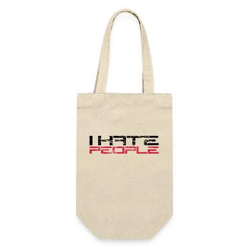 scratches cracks graffiti spray drops sticker aufkl - Gift Bag for Bottles - nature - Front