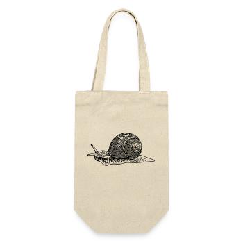 slug - Gift Bag for Bottles - nature - Front