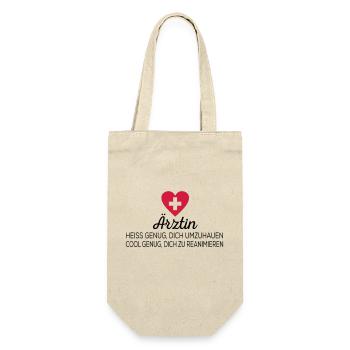 Doctor - Gift Bag for Bottles - nature - Front