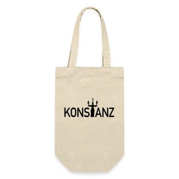 Konstanz - Geschenkbeutel für Flaschen - Natur - Vorne