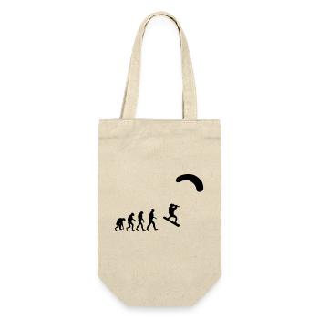 kitesurfer - Gift Bag for Bottles - nature - Front