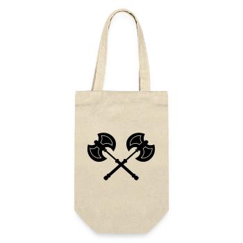 axe - Gift Bag for Bottles - nature - Front