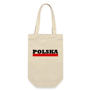 Polen - Polska - Poland - Polen Flagge - Geschenkbeutel für Flaschen - Natur - Vorne