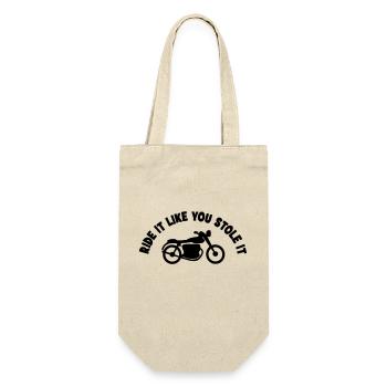 motorcycle - Gift Bag for Bottles - nature - Front