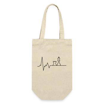heartbeat chess - Gift Bag for Bottles - nature - Front