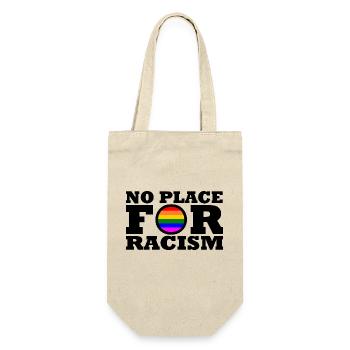 Pas de place pour le racisme - Sac à bouteille - nature - Devant