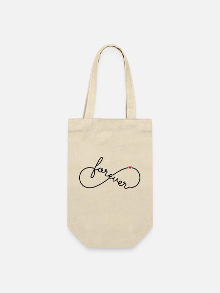 Infinity symbol Infinity forever - Gift Bag for Bottles - nature