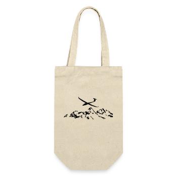 alpine glider gliding glider glider - Gift Bag for Bottles - nature - Front