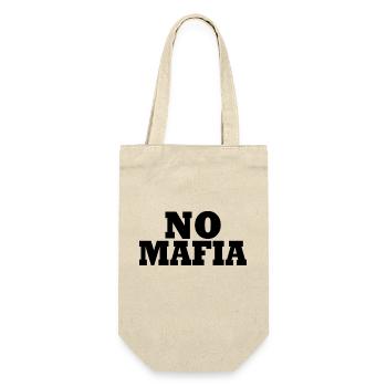 No mafia - Geschenkbeutel für Flaschen - Natur - Vorne