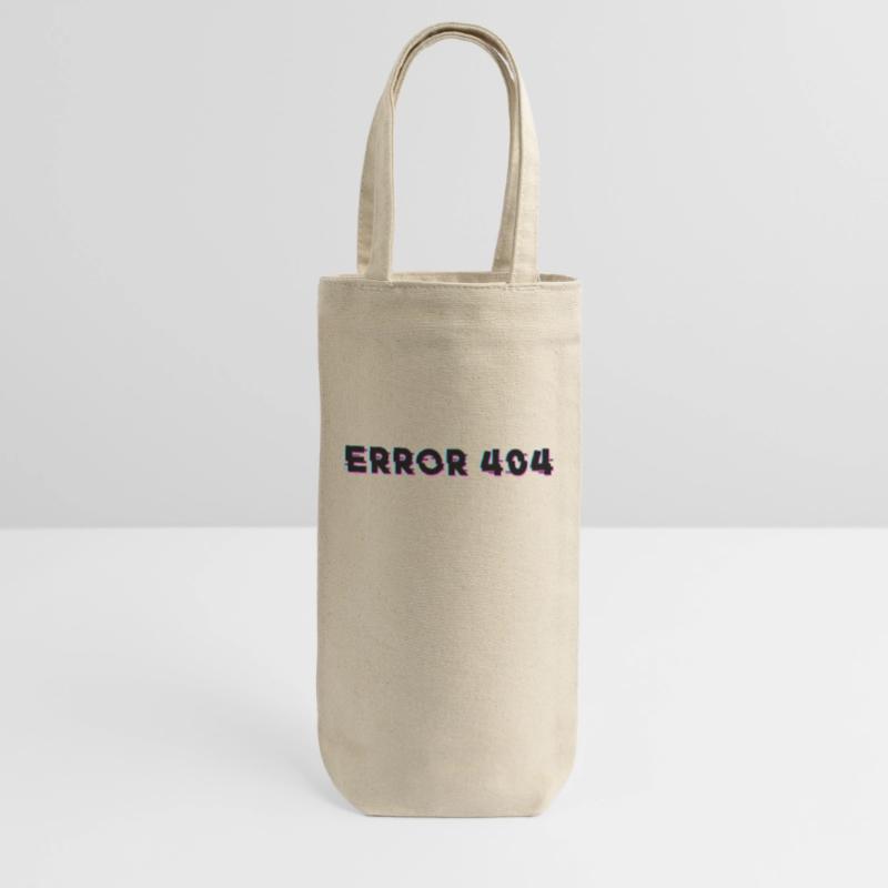 internet error 404 - Internet Error 404 Gift Bag for Bottles