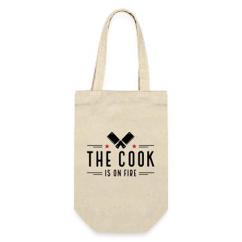 Cook - Gift Bag for Bottles - nature - Front