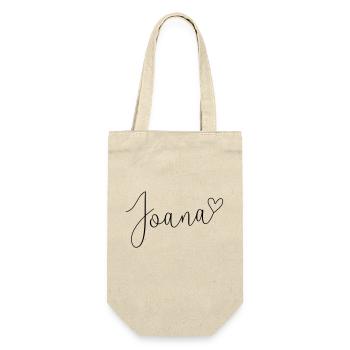 Joana Nom Prénom Jour - Sac à bouteille - nature - Devant