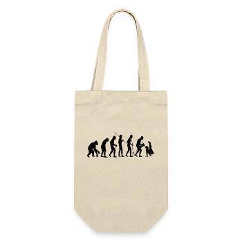 Gymnastics Floor Gymnastics Turner Evolution Gymnastics Club - Gift Bag for Bottles - nature - Front