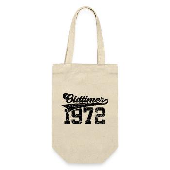 54E VOITURE DE COLLECTION ANNIVERSAIRE 1972 - Sac à bouteille - nature - Devant