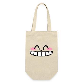 Kawaii Wide Smile | Kate 2021 Tank - Gift Bag for Bottles - nature - Front