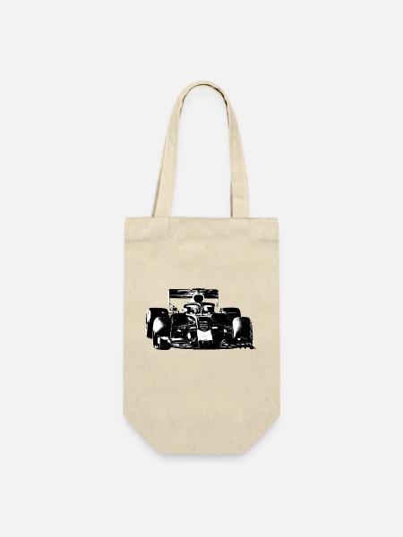 Voiture de course - Sac à bouteille - nature
