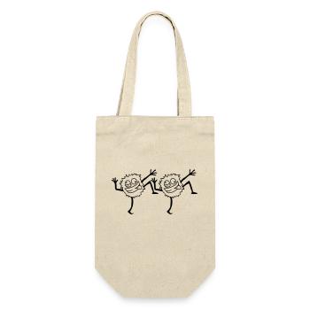 Team Dancing Monsters - Gift Bag for Bottles - nature - Front