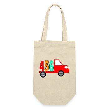 Truck - Gift Bag for Bottles - nature - Front