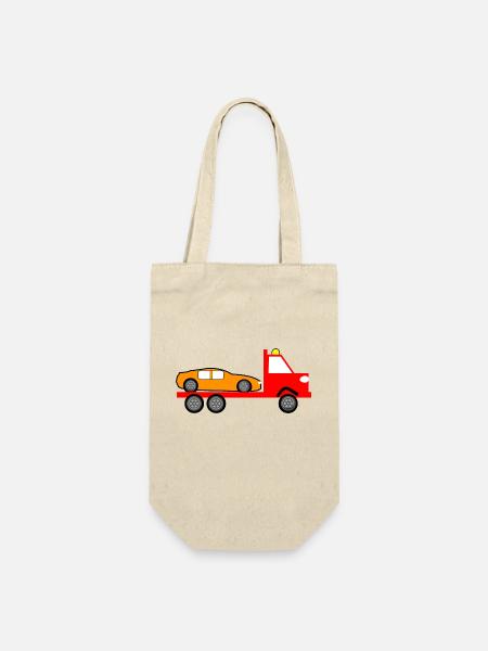Truck - Geschenkbeutel für Flaschen - Natur