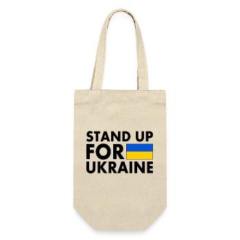 Stand up for ukraine - Gift Bag for Bottles - nature - Front