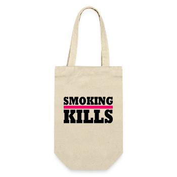 Smoking kills - Gift Bag for Bottles - nature - Front