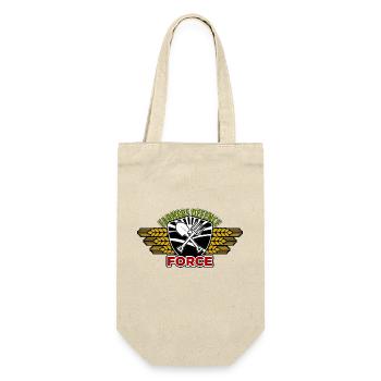 Farmers Defence Force - Geschenkbeutel für Flaschen - Natur - Vorne